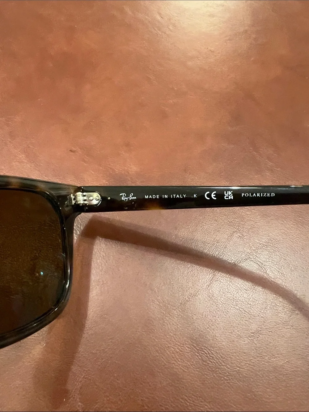 Ray-Ban polarized Tortoise Frame with Brown Lenses RB 4323